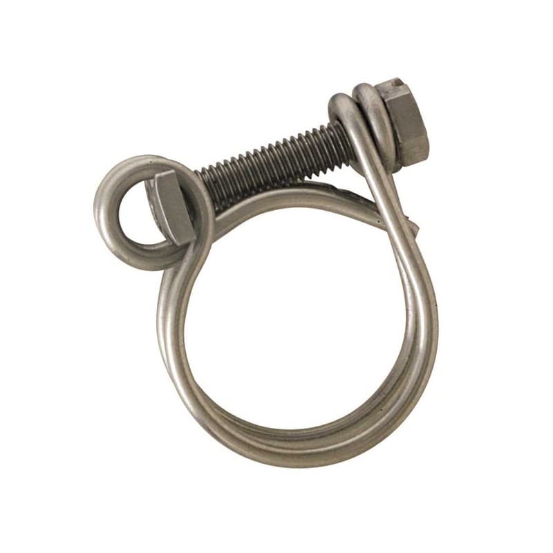 Colliers 2 fils colliers 2 fils acier tuy. 25 mm 27/31 cff31 1 blister(s) de 2 pièce(s) - boutte