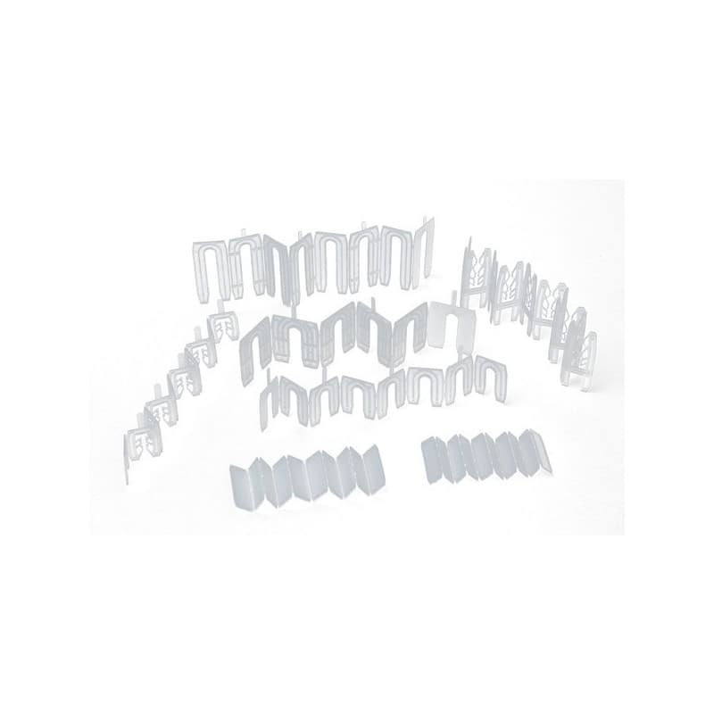 Cales de pose systemcal® cale fourchette 30/80 mm pour vis de ø 7 mm 1 sachet(s) de 1000 pièce(s) - prunier sas