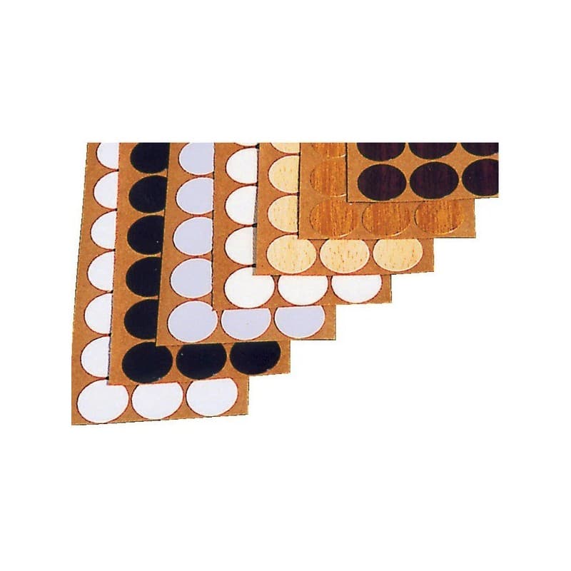 Cache-trous en pvc systemcach cache-trous pvc systemcach 712 blanc ø 12 mm 1 sachet(s) de 100 pièce(s) - prunier sas