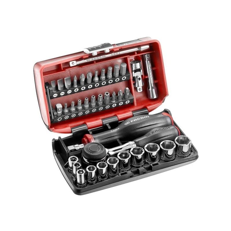 Coffret serrage-vissage r360nano 1/4'' coffret serrage-vissage r360nano 1/4'' 1 coffret(s) de 38 pièce(s) - facom
