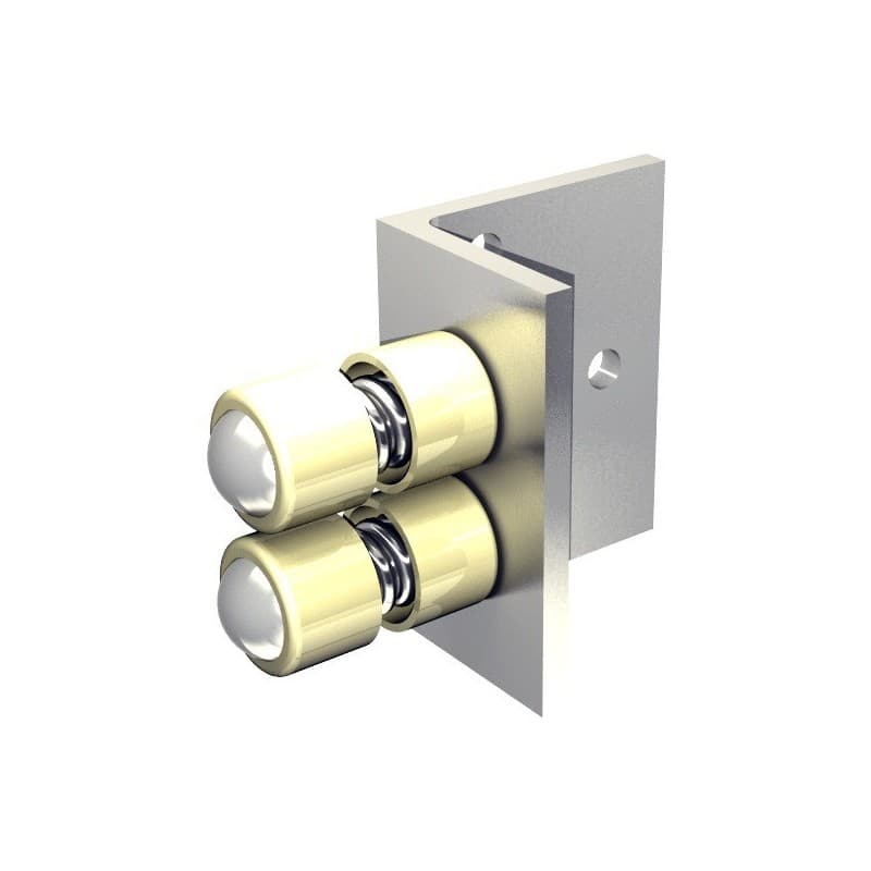 Butoirs à visser butoir à visser renforcé 2 amortisseurs 1 pièce(s) - mantion sas