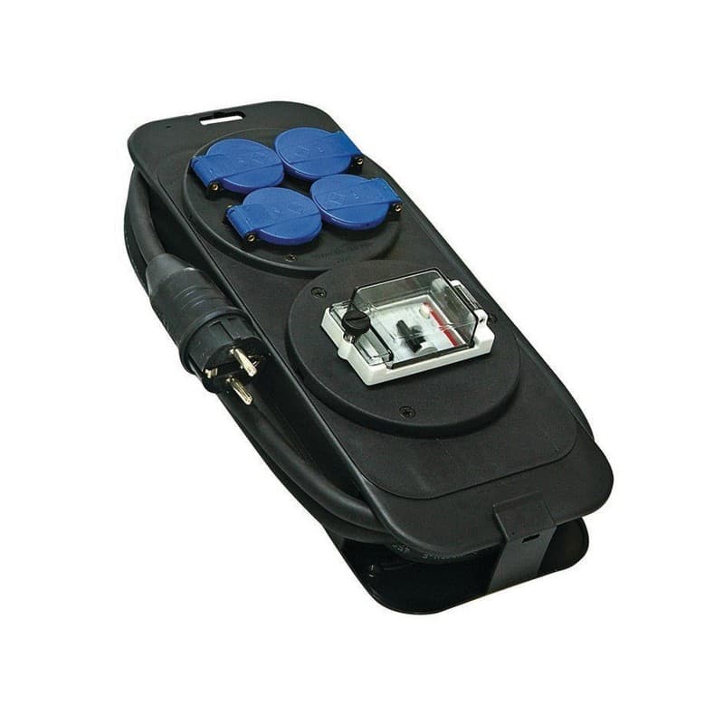 Console multriprise + disjoncteur 30 ma console multriprise + disjoncteur 30 ma 1 pièce(s) - brennenstuhl