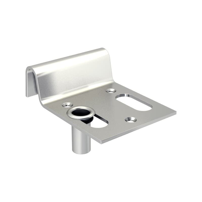 Sabots d'arrêt central avec gâche ajustable butoir d'arrêt central à visser 1 boîte(s) de 2 pièce(s) - mantion sas