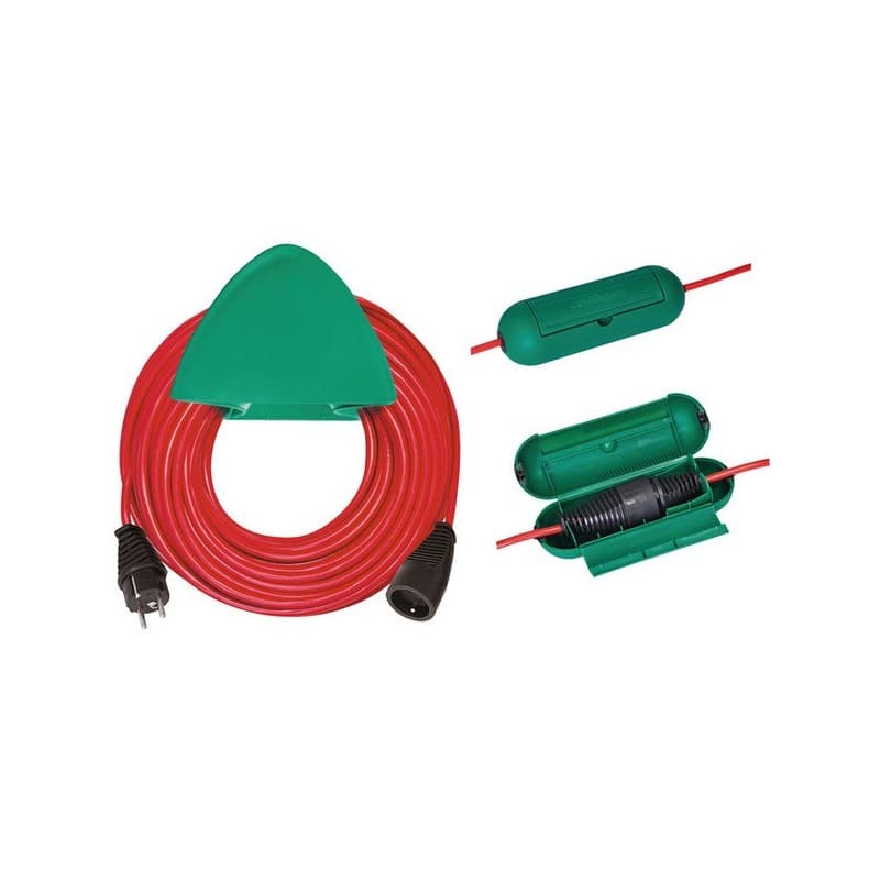 Rallonge 20 m h05vv-f 3g1,5 mm² h05vv-f 2g1,5 rallonge 20 m h05vv-f 3g1,5 mm² 20.00 m 1 pièce(s) - brennenstuhl