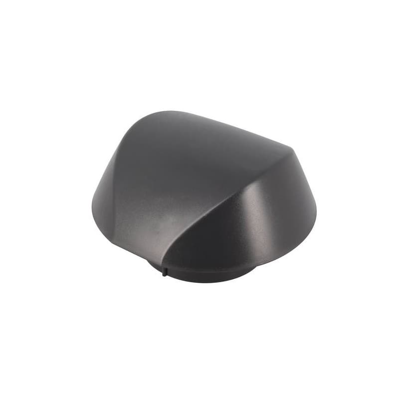 Chapeaux de ventilation de toiture chapeau de ventilation avec moustiquaire ø 100 mm anthracite 1 pièce(s) - nicoll
