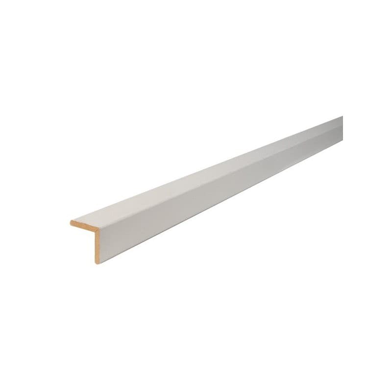 Angles arrondis angle arrondi mdf prépeint 28 / 28 1 barre(s) de 2.44 mètre(s) linéaire - sotrinbois