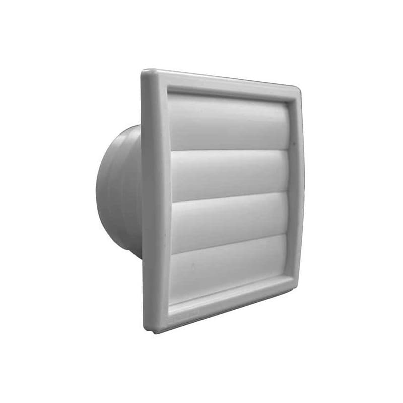 Clapets extérieurs clapet extérieur à volets ø 100 à 130 mm blanc 1 pièce(s) - autogyre