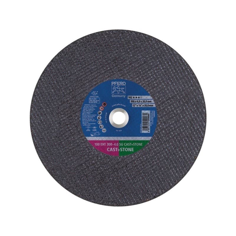 Disques à tronconner fonte/béton ligne performance sg cast + stone disque fonte-béton sg mp 300 x 4.0 x 20.0 plat 300 mm 1 pièce(s) béton et matériaux