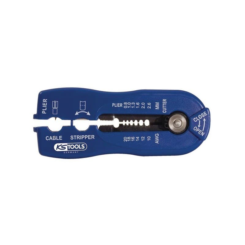 Pince à couper/dénuder pince à dénuder multifonctions - 0,2 à 0,8 mm² 1 pièce(s) - ks tools
