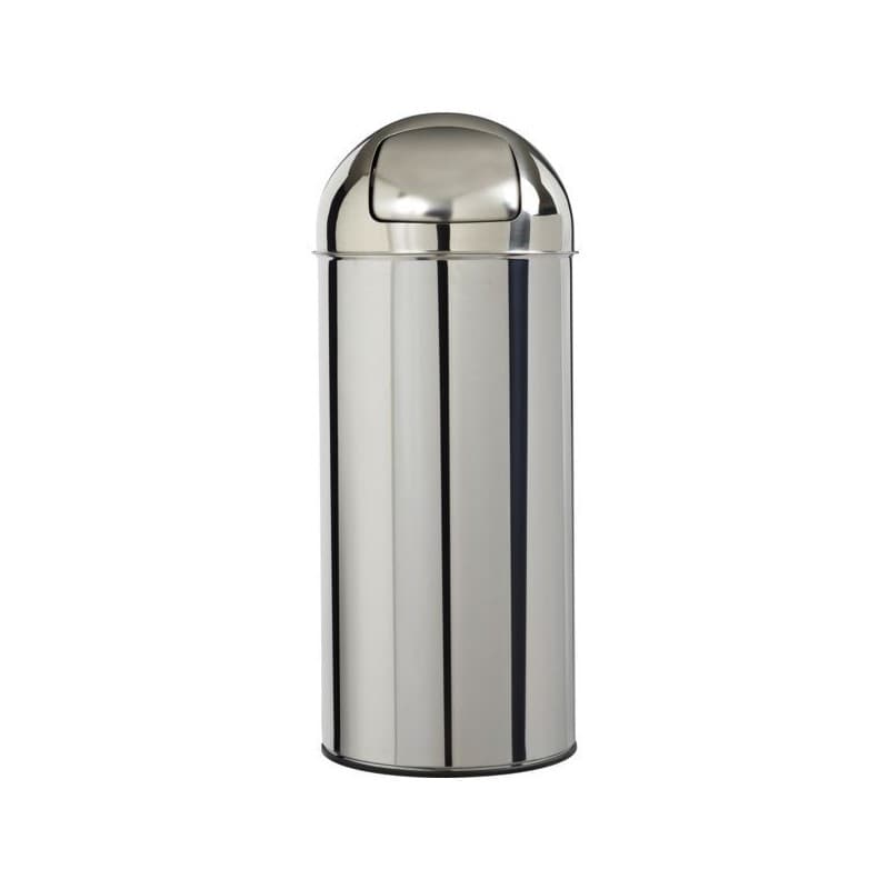Poubelles à trappe push poubelle à trappe push inox inox 1 pièce(s) 45 litre(s) à trappe - sn rossignol