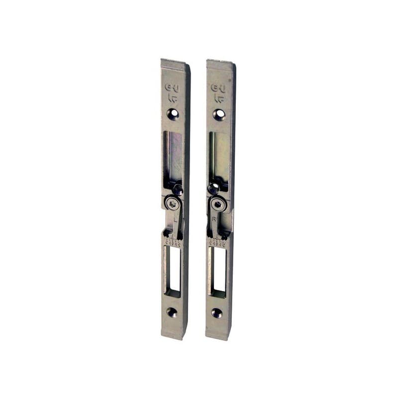 Gâches centrales pour crémones g.u-fercomatic gâche centrale gauche entaillage de face par fraise ø 16 1 pièce(s) - ferco international