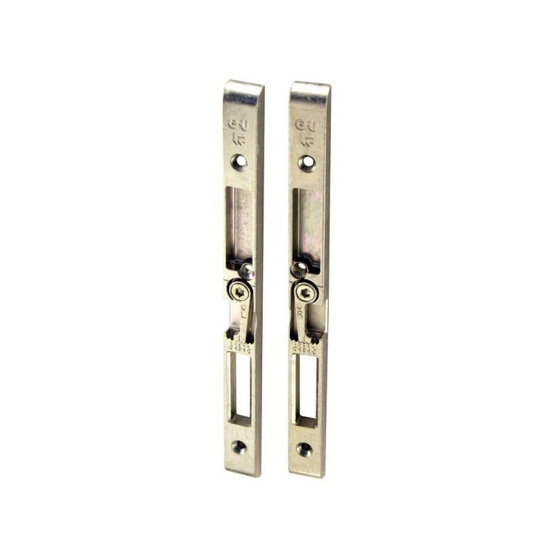 Gâches centrales pour crémones g.u-europa et g.u-fercomatic gâche centrale gauche feuillure dormant 18 x 8 mm 1 pièce(s) - ferco international