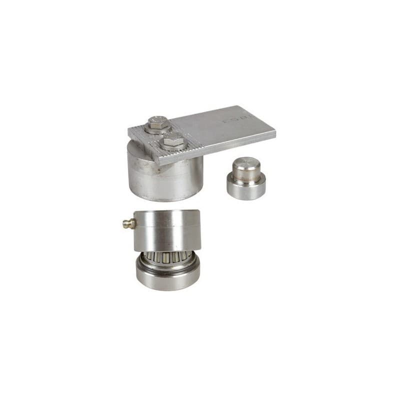 Ensembles de pivot en inox ensemble pivot platine de 125 mm 1000 kg 1 ensemble(s) - proquinter