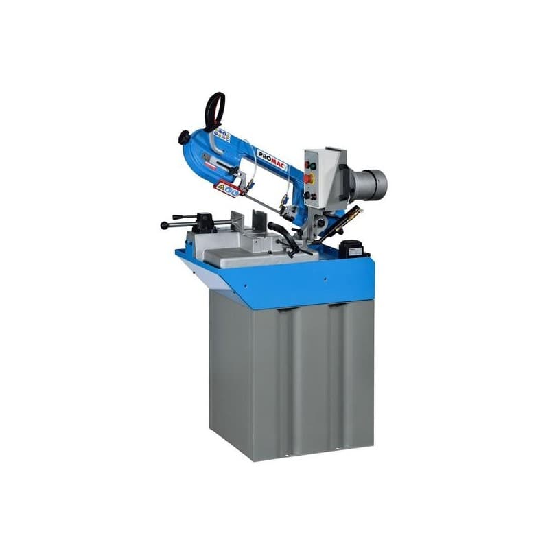 Scie à ruban 230 v - 1,1 kw secteur 230 mm scie à ruban 230 v - 1,1 kw 65 m/min 160 mm 45° à droite, 60° à droite, 90° ° 53 kg 1 pièce(s) 1100 w - pro