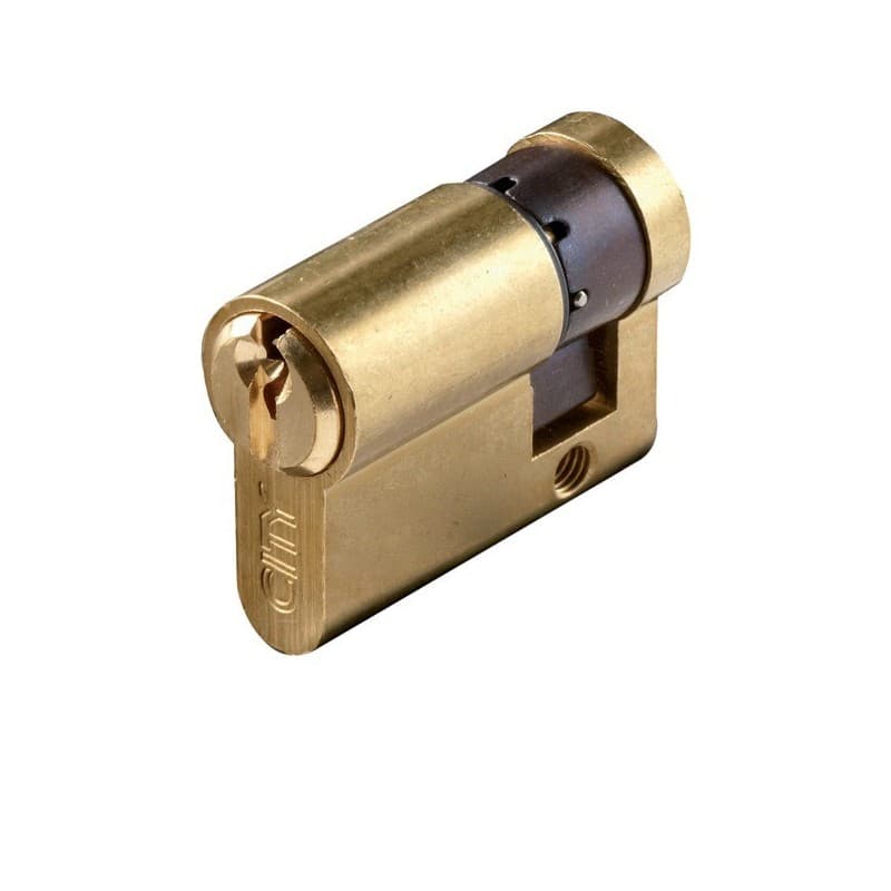 Cylindres 5 goupilles city 5g demi-cylindre city 5 g 30 x 10 mm varié laiton poli 3 clés varié 30 x 10 mm simple laiton 1 pièce(s) - iseo france