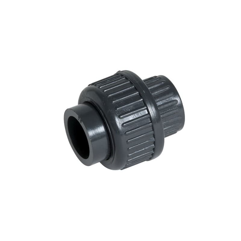 Unions 3 pièces à coller femelles-femelles union 3 pces à coller press. ø 40 1 pièce(s) 40 mm plastique - nicoll