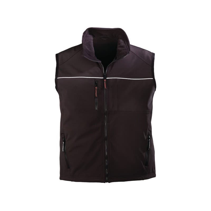 Gilet softshell yang gilet softshell yang noir tl gilet l noir 300 - 400 g entre 1 et 3 polaire 1 pièce(s) - coverguard euro protection