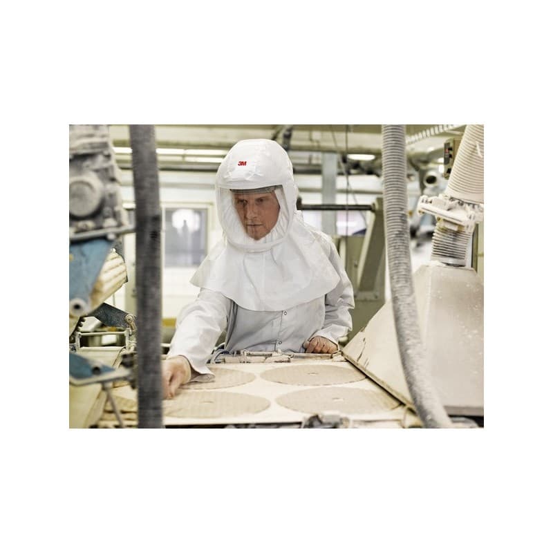 Cagoules légères versaflo série s cagoule légère blanche versaflo série s ts/m blanc polypropylène s/m 1 pièce(s) - 3m