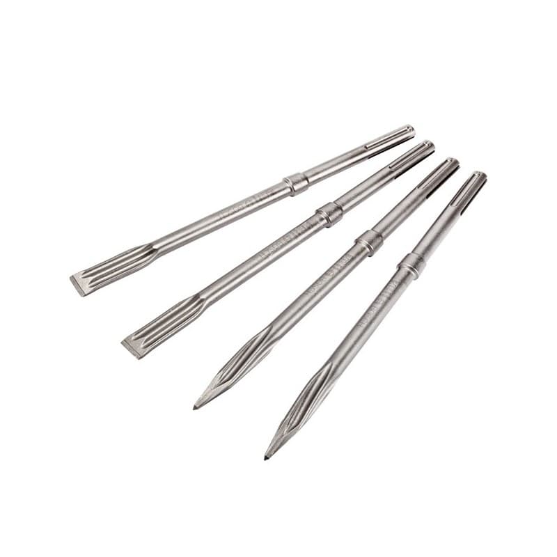 Set de burins sds max rtech sds max set de burins sds max rtech 1 lot(s) de 4 pièce(s) set - bosch