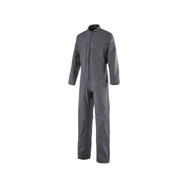 Combinaisons 100% coton combinaison 100% coton simple fermeture gris t2 entre 4 et 6 gris 300 - 400 g combinaison t2 coton 1 pièce(s) - cepovett