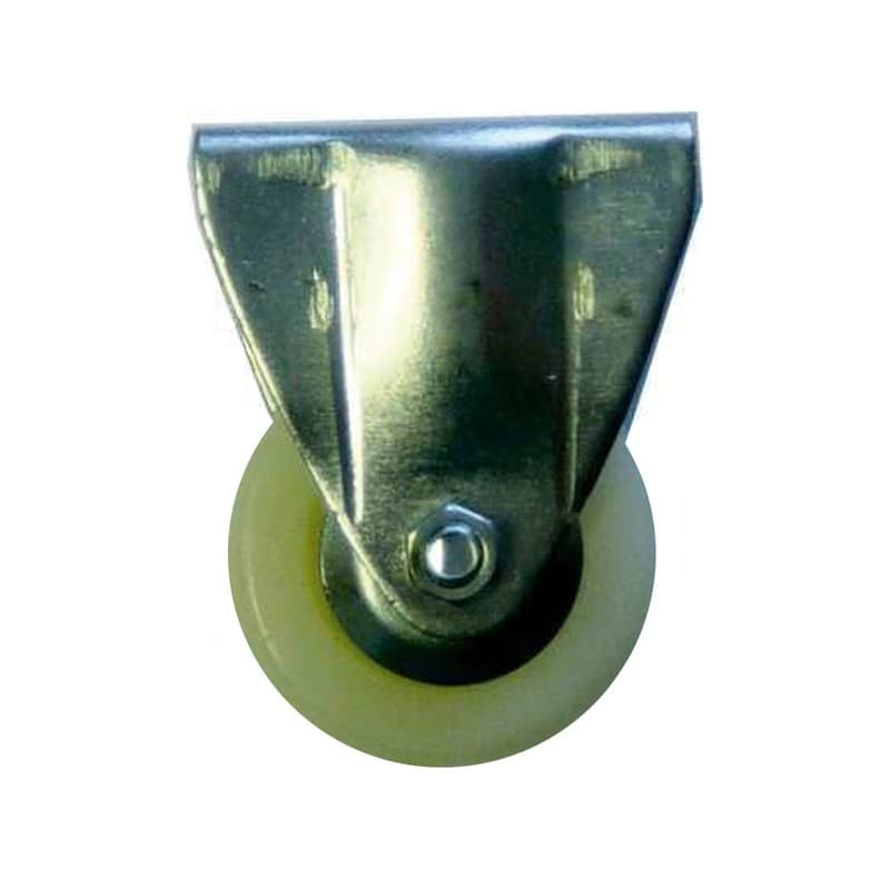 Roulette série unic plastique blanc roulette unic pp b ø 32 à platine fixe 1 pièce(s) 32 mm fixe non œil plastique 30 kg - prodif somec rhones alpes