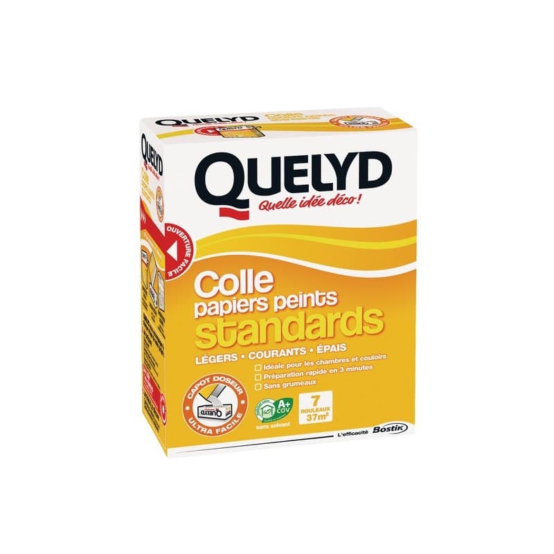 Colle papiers peints standards liquide autre plus de 10 minutes charges légÚres de 1 à 20kg manuelle colle papiers peints standards béton/maçonnerie,