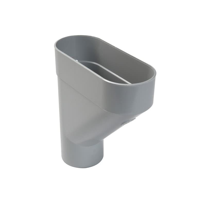 Jambonneaux pour tubes de descente jambonneau tube pour descente 100 gris 1 pièce(s) - nicoll