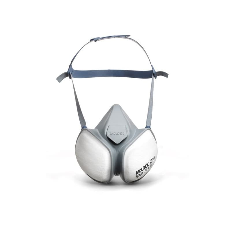 Demi-masques compact demi-masque jetable compact ffa1 p2 rd ffp3/p3 oui type a, type p demi-masque, jetable 1 pièce(s) - moldex metric