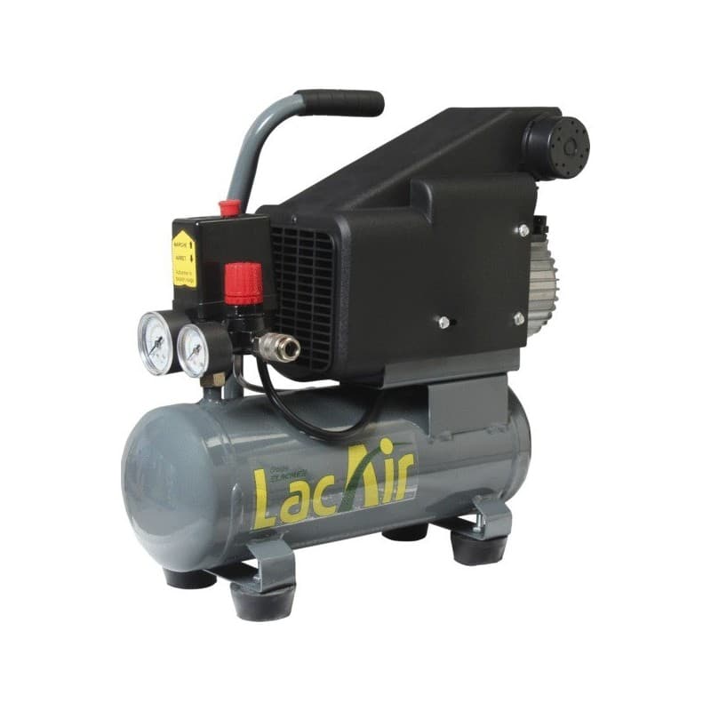 Compresseur portable 6l - 4,2 m3/h 14.5 kg compresseur portable 6l - 4,2 m3/h 1 pièce(s) 91 dba 8 bar 6 litre(s) 0.75 cv mobile 4.2 m³/min - lacme