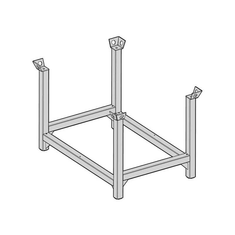 Casier de stockage cadre de rangement 1 pièce(s) - altrad saint denis