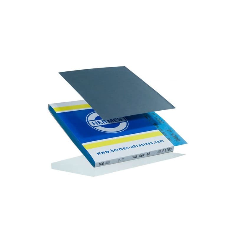 Feuilles imperméables ws flex 16 feuille imperméable 230 x 280 g400 carbure de silicium 600 280 mm 1 boîte(s) de 100 feuille(s) 230 mm - hermes abrasi