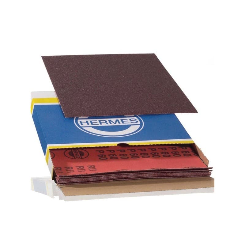 Feuilles toile rb 346 j-flex feuille toile 230x280 gr. 60 60 280 mm corindon 1 boîte(s) de 25 feuille(s) 230 mm - hermes abrasifs