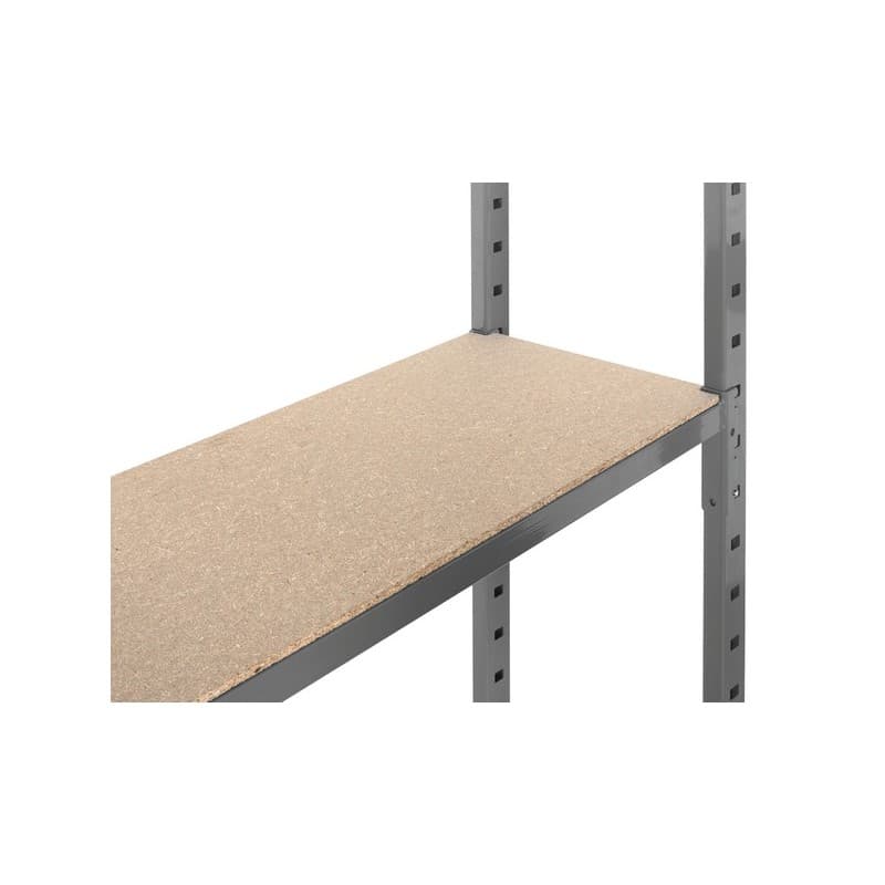 Rayonnage mi-lourd fliplus lot agglomérés 1010x600 mm 1 lot(s) de 4 pièce(s) 2000 mm 600 mm accessoire mi-lourd 500 kg 2500 kg 1010 mm - manorga