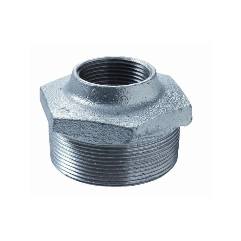 Mamelons réduits mf - fonte galvanisée mamelon réduit mf galva fig n°241 3/4 x 3/8 (20x12 mm) 1 pièce(s) mâle / femelle 12/17 (3/8"), 20/27 (3/4") - a