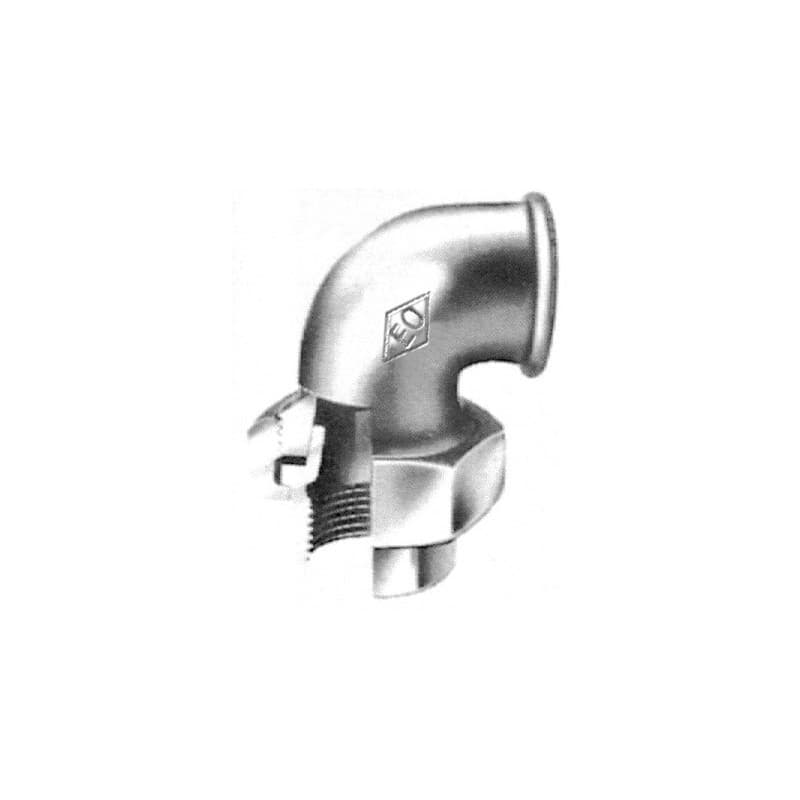 Coudes unions - fonte galvanisée coude ff galva joint conique fig n°96 2" (50 x 60) 1 pièce(s) femelle / femelle 50/60 (2") - atusa france eurl.