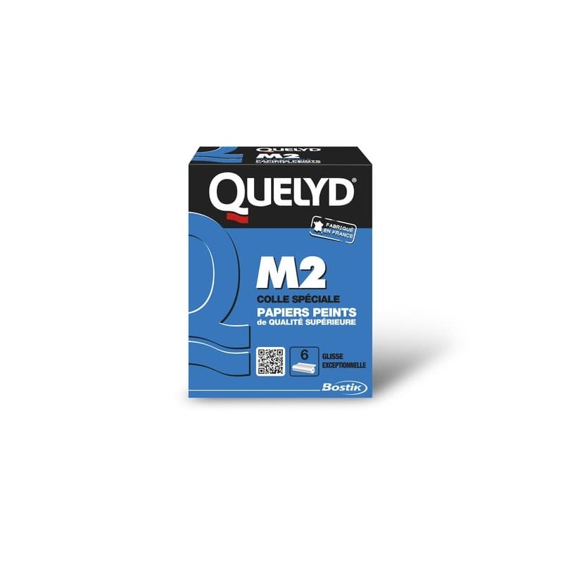 Colle amylacée quelyd m2 gel autre plus de 10 minutes manuelle colle amylacée quelyd m2 sans charges béton/maçonnerie, bois et dérivés, matériaux fria