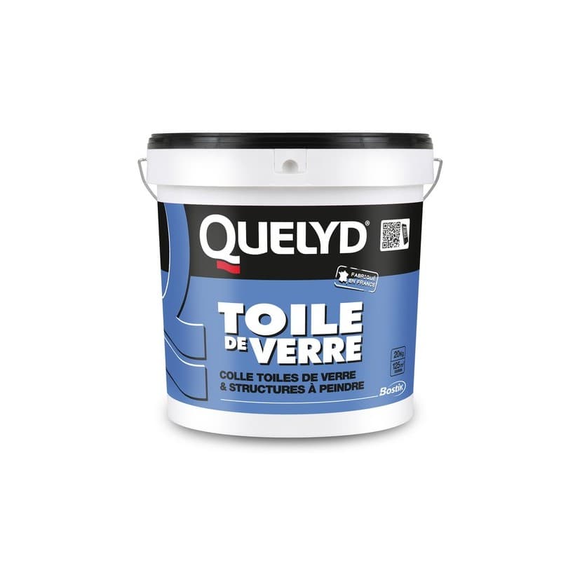 Colles spéciales toile de verre colle spéciale toile de verre quelyd liquide plus de 10 minutes manuelle a base aqueuse vynilique sans charges béton/m