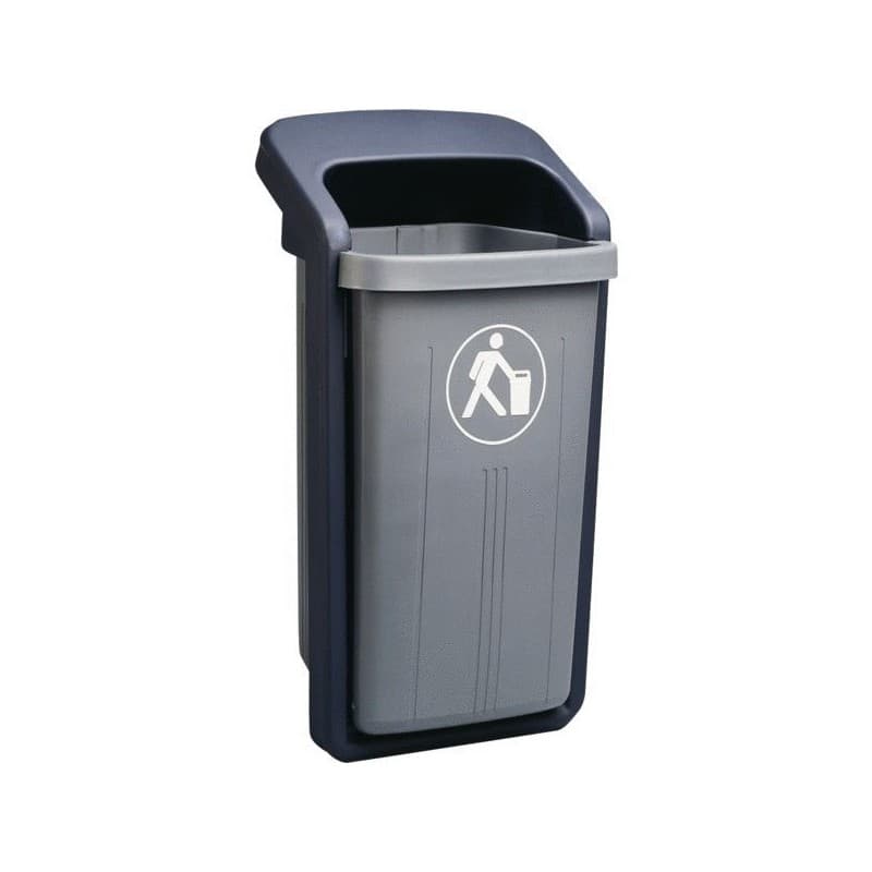 Corbeille multi-sites elegant gris corbeille multi-sites elegant 1 pièce(s) 50 litre(s) - sulo