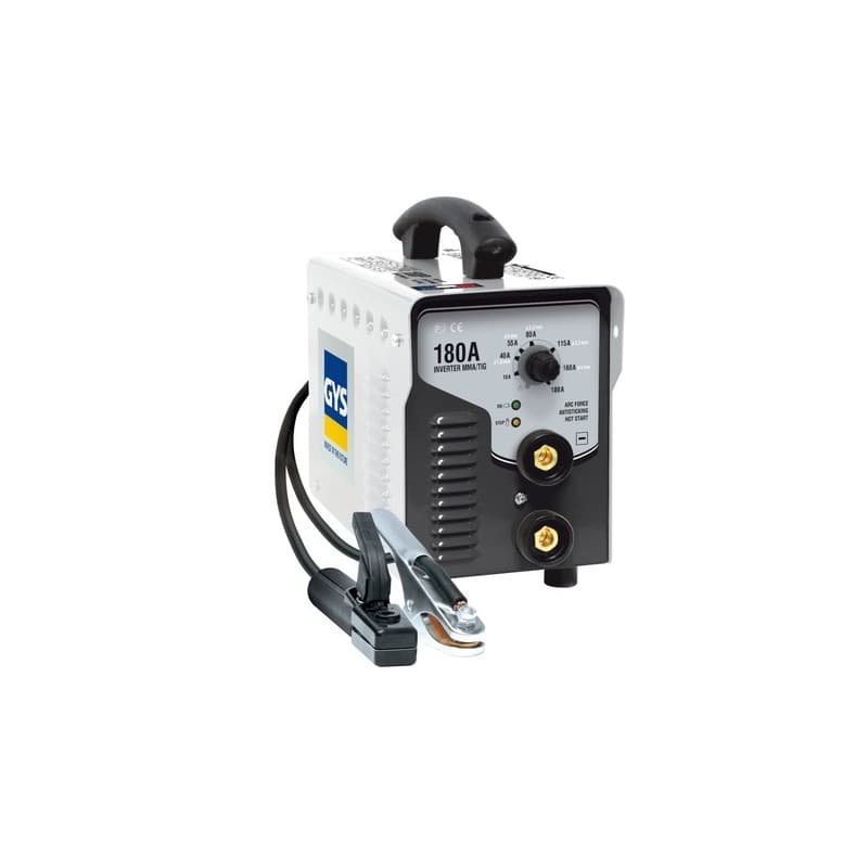 Poste progys 180 a monophasé 230v mma poste progys 180 a 5 kg 1 pièce(s) 120 a à 60% 10 - 180 a - gys