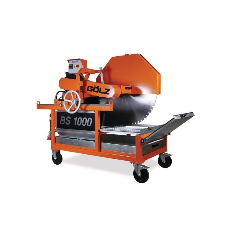 Scie de maçon bs 1000 secteur 280 kg 60 mm 500 mm scie de maçon bs 1000 420 mm 1000 mm 1 pièce(s) - golz