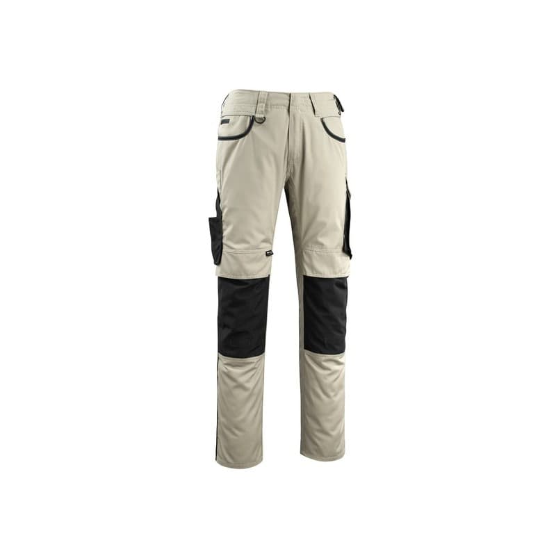 Pantalons lemberg pantalon de travail lemberg sable clair / noir t34 200 - 300 g 7 et plus pantalon 34 1 pièce(s) coton, polyester, cordura beige, noi
