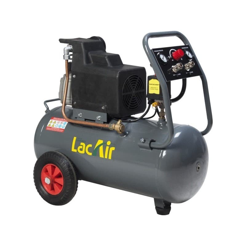 Compresseur mobile 50l - 8,9 m3/h 98 dba 35 kg compresseur mobile 50l - 8,9 m3/h 1 pièce(s) 10 bar 50 litre(s) 3 cv mobile 8.9 m³/min - lacme