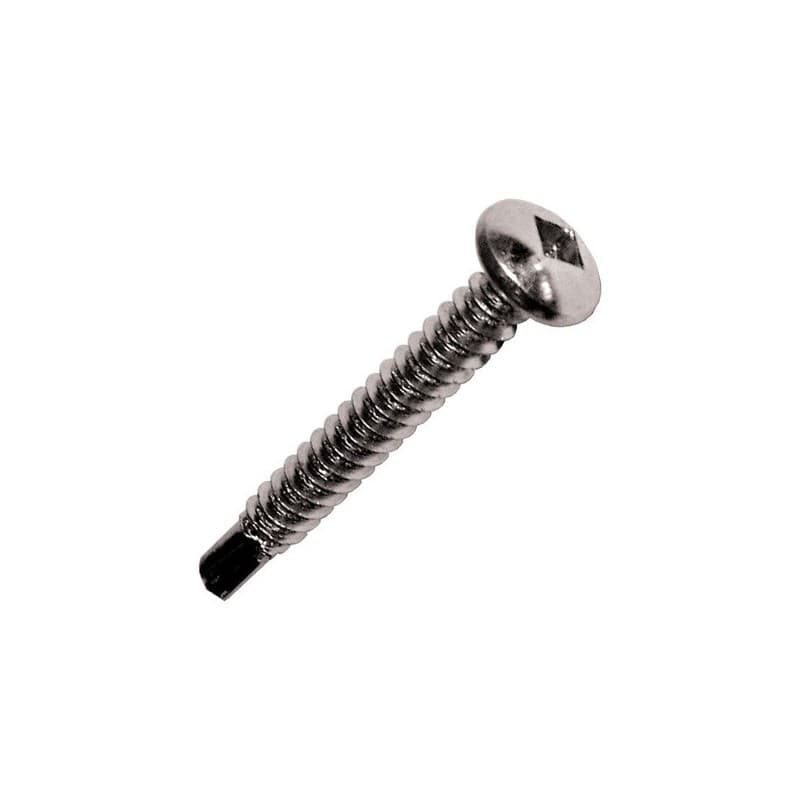 Vis autoperceuse tĂȘte cylindrique Ă empreinte carrĂ©e - menuiserie aluminium 25 mm tĂȘte cylindrique (c) din 7504 assemblage metallique carrĂ©e acier, al