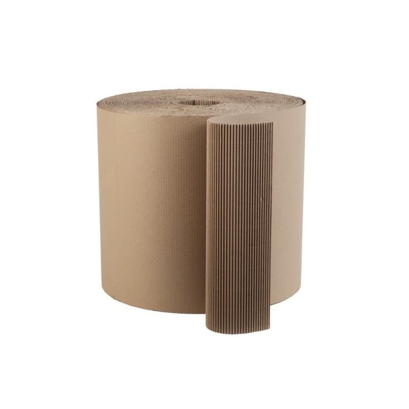 Carton ondulé carton 300 gr/m² - laize 120 cm 1 rouleau(x) de 96 mètre(s) carré - bba emballages