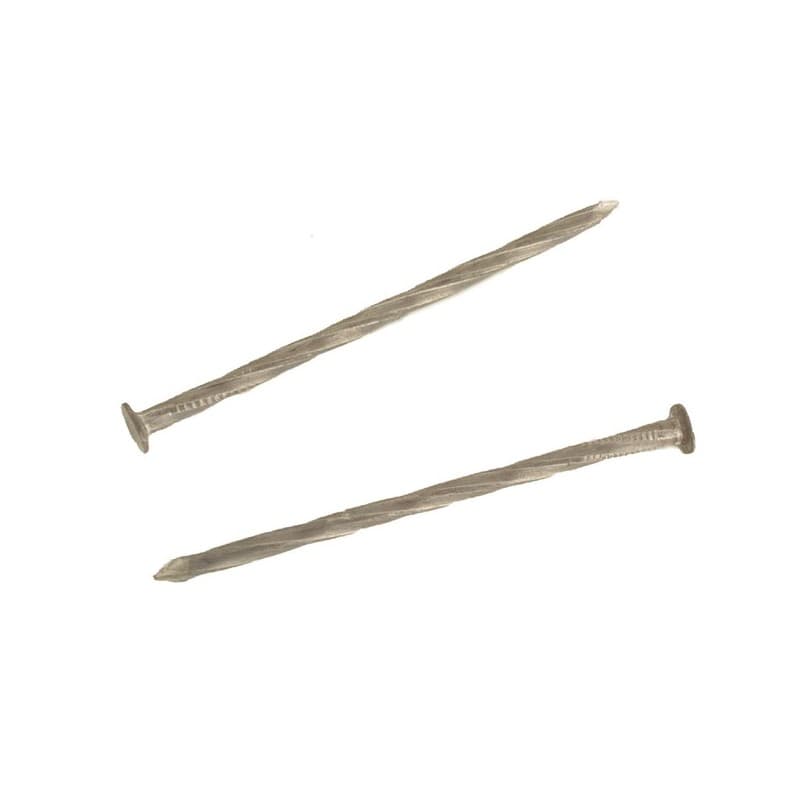 Pointes torsadées - fil clair pointe torsadée claire Þ 3,2 x 80 mm bois, bois dur, panneau de bois 80 mm 3.2 mm 3,2 mm acier clair plate torsadée char