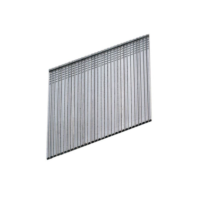 Pointes fines et gaz pour im65a f16 / finition pointes tête homme brads 38 mm im65a f16 + 2 cartouches gaz 38 mm bois, panneau de bois lisse acier cl