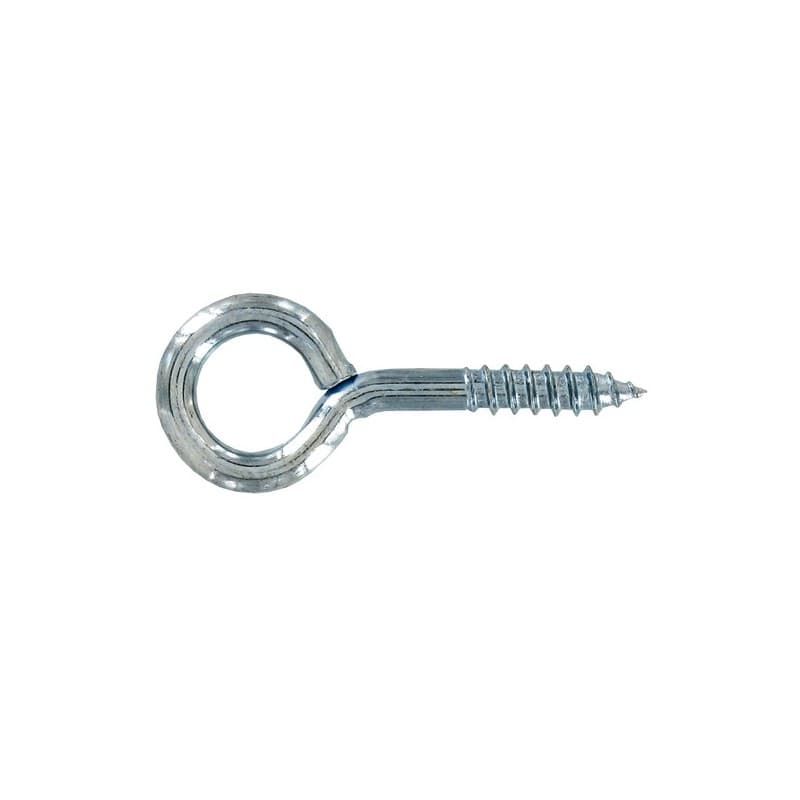 Piton à vis - acier zingué piton à vis ø 2,5 x 10 mm - zingué blanc 1 boîte(s) de 200 pièce(s) - vynex