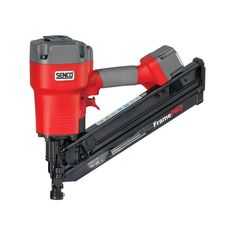 Cloueur à bande framepro 651-100 mm 3.8 kg cloueur à bande framepro 651-100 mm 1 pièce(s) 8.3 bar pneumatique 50 - 100 mm 2.8 - 3.1 mm 80 fixation(s)