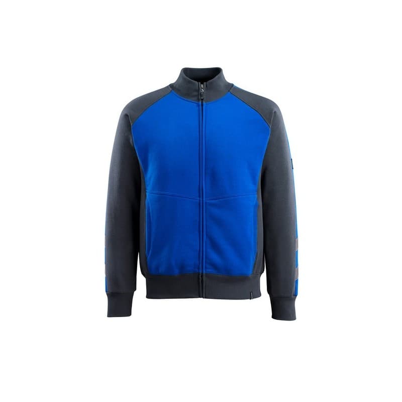 Sweat zippé amberg sweat zippé amberg bleu tl l 300 - 400 g entre 1 et 3 bleu coton / polyester sweat 1 pièce(s) - mascot