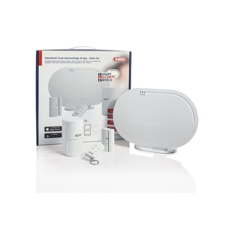 Système d alarme sans fil et application smartvest basic système d'alarme sans fil et application smartvest basic 1 coffret(s) - abus france
